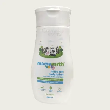 Mamaearth Baby Moisturizing Daily Lotion 200ml – Gentle Nourishing Baby Body Lotion