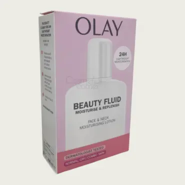 Olay Beauty Fluid Face & Neck Moisturising Lotion 200ml
