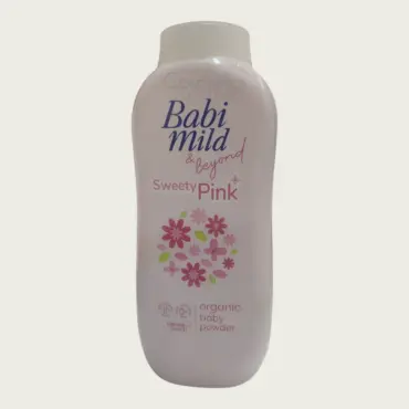 Babi Mild Sweety Pink Organic Baby Powder 160g