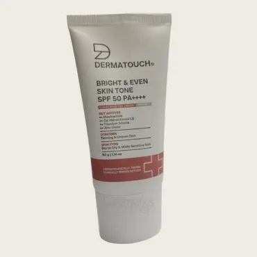 Dermatouch Bright & Even Skin Tone Sunscreen SPF 50 PA++++ 50ml