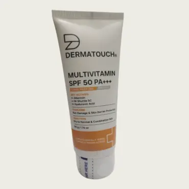 Dermatouch Multivitamin SPF 50 PA+++ Sunscreen Gel 50g