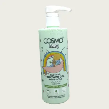 Cosmo Baby Soft Shower Gel Head To Toe Wash 500ml