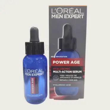 Loreal men expert power age Hyaluronic Multi-Action serum 30ml