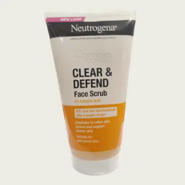 Neutrogena Clear & Defend Face Scrub 150ml