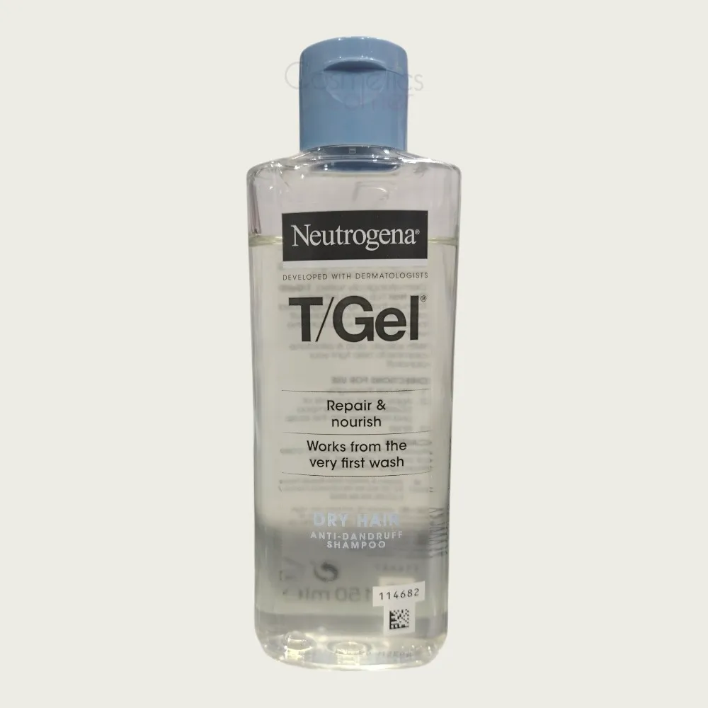 Neutrogena TGel Dry Hair Anti-Dandruff Shampoo 150ml – Scalp Relief for Flake-Free & Hydrated Hair Neutrogena TGel Dry Hair Anti-Dandruff Shampoo 150ml – Scalp Relief for Flake-Free & Hydrated Hair