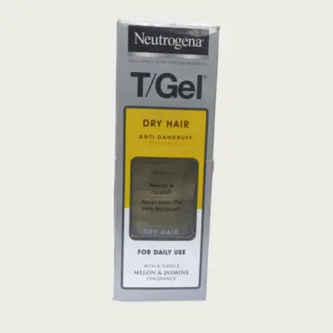 Neutrogena TGel Dry Hair Anti-Dandruff Shampoo 150ml – Scalp Relief for Flake-Free & Hydrated Hair