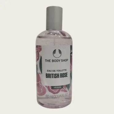 The Body Shop British Rose Fragrance Spray Eau De Toilette 100ml