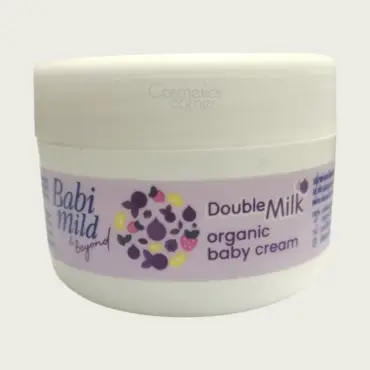Babi Mild Double Milk Organic Baby Cream 50g – Gentle Moisturizing Care for Soft Baby Skin