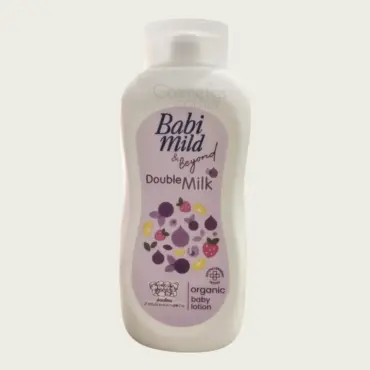 Babi Mild Double Milk Organic Baby Lotion 180ml – Gentle Moisturizing Care for Soft Baby Skin
