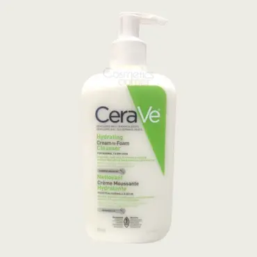 CeraVe Hydrating Cream to Foam Cleanser 355ml – Gentle Hydration & Deep Cleansing for Normal to Dry Skin