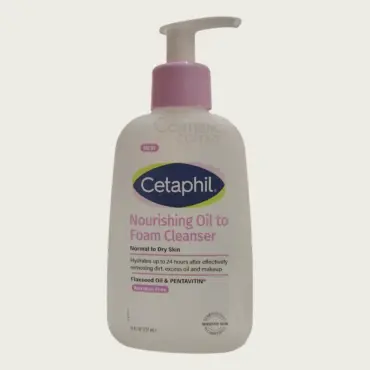 Cetaphil Oil to Foam Cleanser 237ml – Nourishing Daily Cleanser for Soft Skin