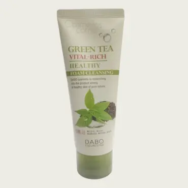 Dabo Green Tea Vital Rice Healthy Foam Cleansing 100ml – Deep Cleansing & Skin Refreshing Care