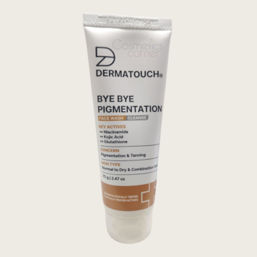 Dermatouch Bye Bye Pigmentation Face Wash 70g – Brightening Cleanser for Dark Spots & Even Skin Tone