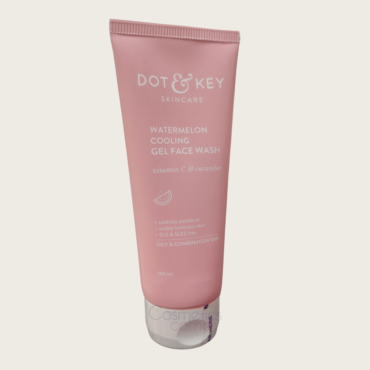 Dot & Key Watermelon Cooling Gel Face Wash 100ml – Refreshing Cleanser for Hydrated & Fresh Skin