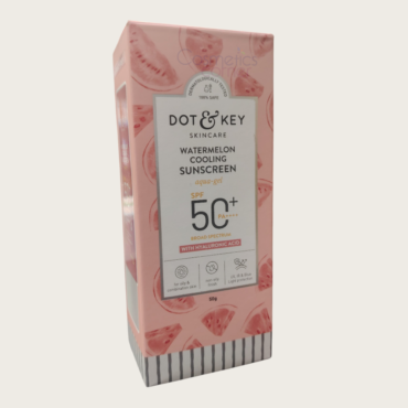 Dot & Key Watermelon Cooling Sunscreen SPF50+ 50g – Hydrating UV Protection with Hyaluronic Acid