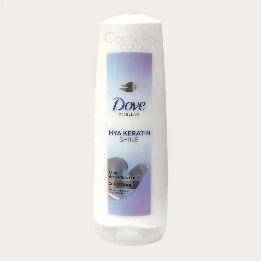 Dove Micellar Hya Keratin Shine Conditioner 300ml – Smooth & Glossy Hair Care Dove Micellar Hya Keratin Shine Conditioner 300ml – Smooth & Glossy Hair Care