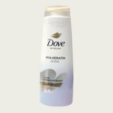 Dove Micellar Hya Keratin Shine Shampoo 330ml – Smooth & Glossy Hair Care
