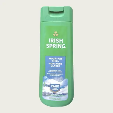 Irish Spring Mountain Chill Body Wash 591ml – Refreshing Men's Body Wash