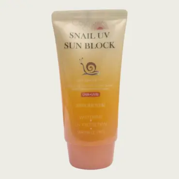 Jigott Snail UV Sun Block SPF50+ PA+++ 70ml – Korean Sunscreen for Broad Spectrum UV Protection