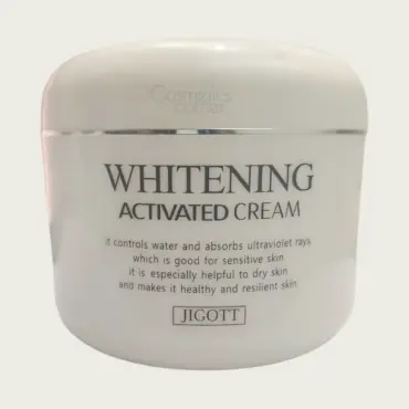 Jigott Whitening Activated Cream 100ml – Brightening, Hydrating & Nourishing Face Cream