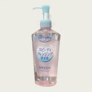 Kose Softymo Speedy Cleansing Oil 240ml – Deep Makeup Removing Cleanser for Soft & Clear Skin
