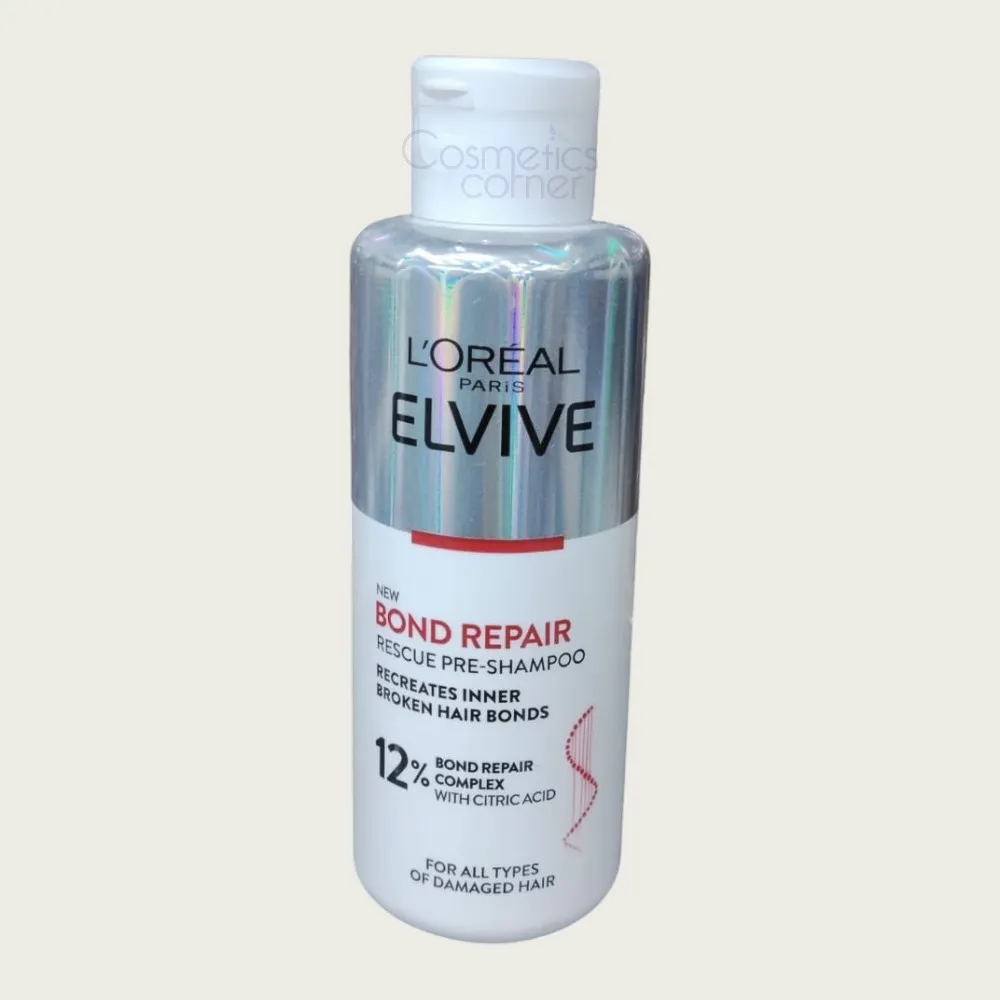 L'Oréal Paris Elvive Bond Repair Rescue Pre Shampoo 200ml – Strengthening Care for Damaged Hair L'Oréal Paris Elvive Bond Repair Rescue Pre Shampoo 200ml – Strengthening Care for Damaged Hair