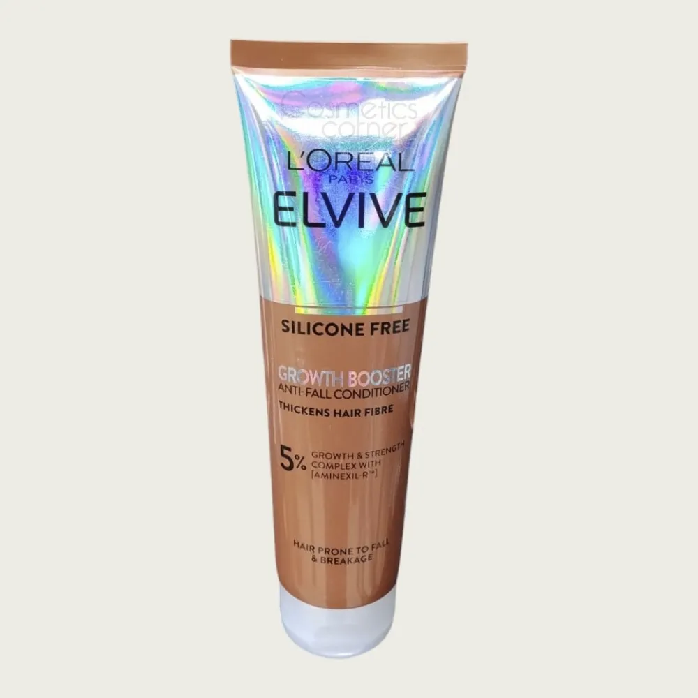 L'Oréal Paris Elvive Growth Booster Anti-Fall Conditioner 150ml – Stronger & Healthier Hair Care L'Oréal Paris Elvive Growth Booster Anti-Fall Conditioner 150ml – Stronger & Healthier Hair Care