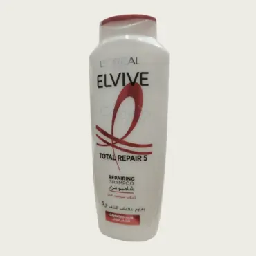 L’Oréal Total Repair 5 Repairing Shampoo 400ml – Damage Repair & Strengthening Care for Healthy Hair