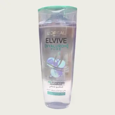Loreal Elvive Hyaluron Pure Purifying Shampoo 400ml – Deep Cleansing & Hydrating Hair Care for Fresh Scalp