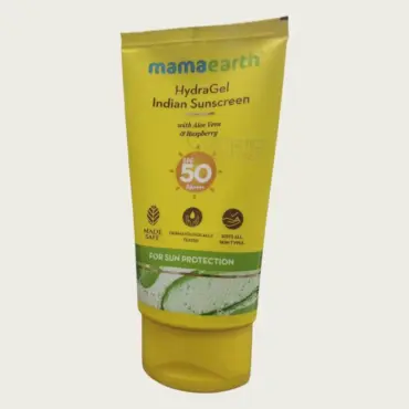 Mamaearth HydraGel Sunscreen 50g – Hydrating Daily Sun Protection