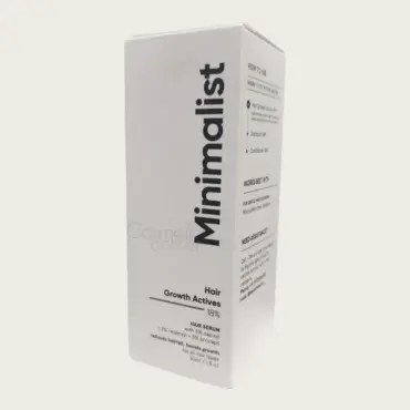 Minimalist Hair Growth Actives 18% Hair Serum 30ml – Stronger, Thicker & Healthier Looking Hair