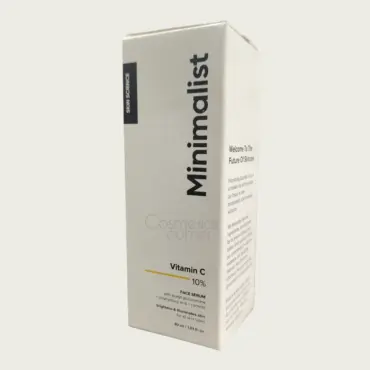 Minimalist Vitamin C 10% Face Serum 30ml – Brightening & Even Skin Tone Serum for Glowing Skin