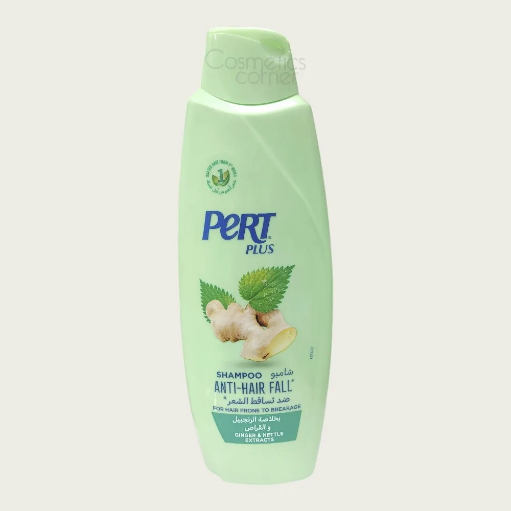 Pert Plus Anti-Hair Fall Shampoo with Ginger & Nettle Extracts 600ml – Stronger & Healthier Hair Care Pert Plus Anti-Hair Fall Shampoo with Ginger & Nettle Extracts 600ml – Stronger & Healthier Hair Care