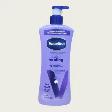 Vaseline Intensive Care Calm Healing Body Lotion 600ml – Deep Moisture & Soothing Skin Care