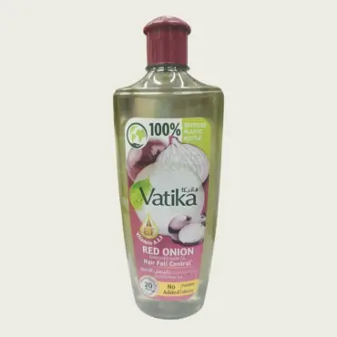 Vatika Red Onion Enriched Hair Oil 300ml – Strengthening Care for Reduced Breakage & Healthy Hair