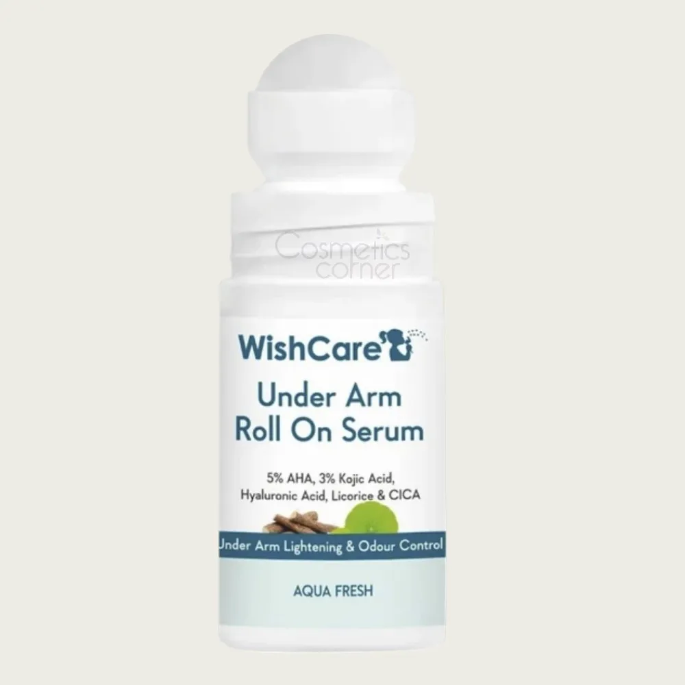 WishCare Under Arm Roll On Serum 50ml WishCare Under Arm Roll On Serum 50ml – Brightening & Odor Protection Care