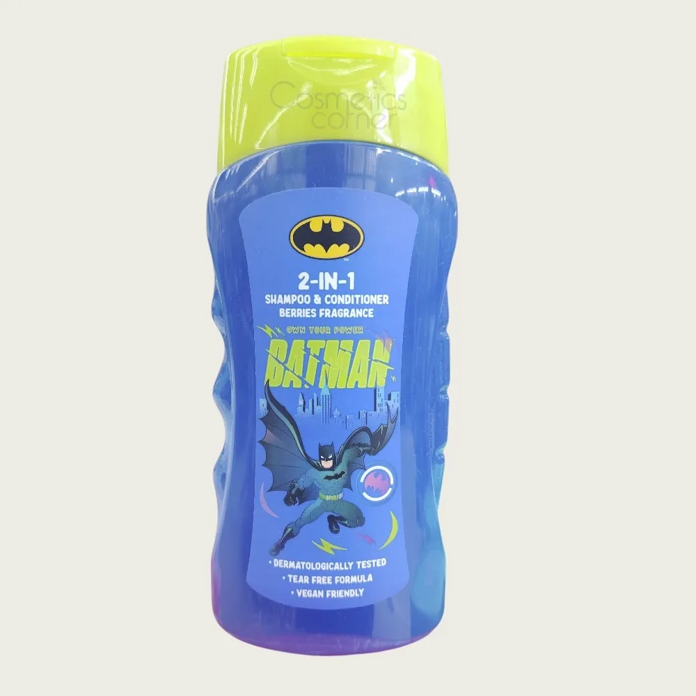 Batman 2-in-1 Shampoo & Conditioner 250ml – Gentle Hair Care for Kids Batman 2-in-1 Shampoo & Conditioner 250ml – Gentle Hair Care for Kids