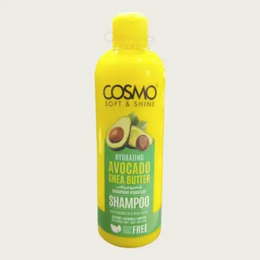 Cosmo Soft & Shine Hydrating Avocado & Shea Butter Shampoo 480ml