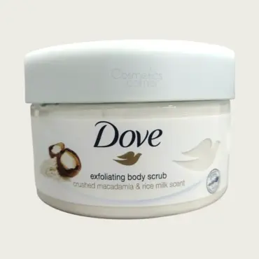 Dove Exfoliating Body Scrub with Crushed Macadamia & Rice Milk scent 225ml