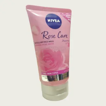 Nivea Rose Care Micellar Face Wash 150ml – Gentle Cleansing & Hydrating Care