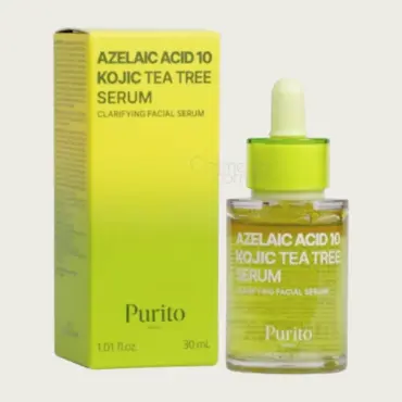 Purito Seoul Azelaic Acid 10 Kojic Tea Tree Serum 30ml – Brightening & Blemish Care Serum