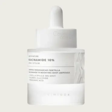 SKIN1004 Madagascar Centella Niacinamide 10 Boosting Shot Ampoule 30ml – Brightening & Pore Care
