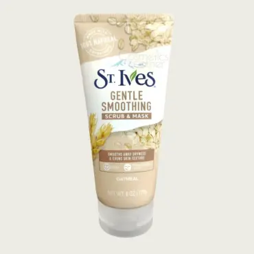 St. Ives Gentle Smoothing Oatmeal Scrub & Mask 170g – 2-in-1 Exfoliating & Nourishing Care