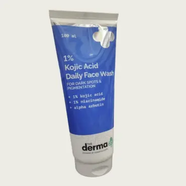 The Derma Co 1% Kojic Acid Daily Face Wash 100ml – Brightening & Dark Spot Care