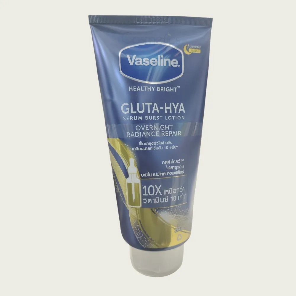 Vaseline Gluta-Hya Overnight Radiance Repair Serum Burst Lotion 300ml Vaseline Gluta-Hya Overnight Radiance Repair Serum Burst Lotion 300ml