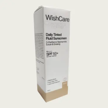 WishCare Daily Tinted Fluid Sunscreen SPF50+ PA++++ 50ml – M203
