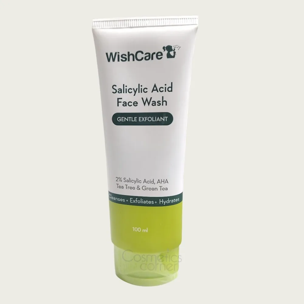 WishCare Salicylic Acid Face Wash for Acne & Oily Skin 100ml – Deep Cleansing & Oil Control WishCare Salicylic Acid Face Wash for Acne & Oily Skin 100ml – Deep Cleansing & Oil Control