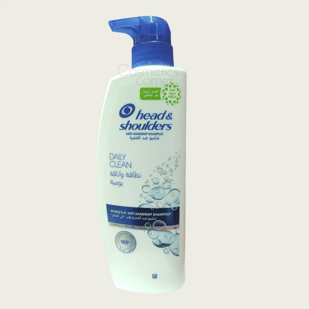 Head & Shoulders Daily Clean Anti-Dandruff Shampoo 500ml – Deep Cleansing & Scalp Protection Head & Shoulders Daily Clean Anti-Dandruff Shampoo 500ml – Deep Cleansing & Scalp Protection