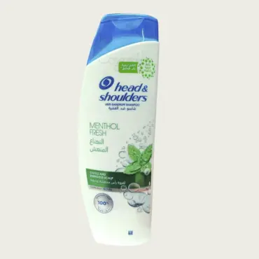 Head & Shoulders Menthol Fresh Anti-Dandruff Shampoo 350ml – Cooling Scalp Care & Dandruff