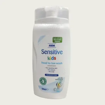 ASDA Sensitive Kids Head to Toe Hair & Body Wash 500ml